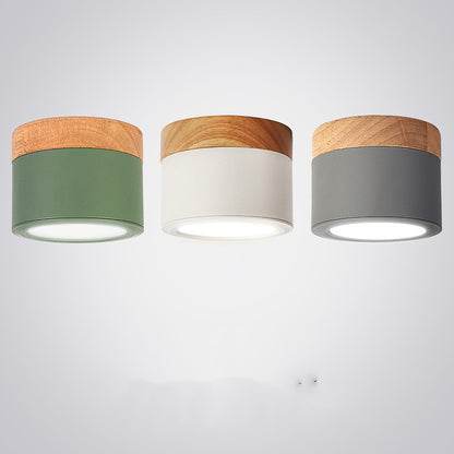 K & S | LED Deckenleuchte – Moderne runde Deckenlampe für Flur, Eingangsbereich & Wohnzimmer