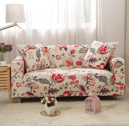 K & S | Sofabezug Elastisch 1–4 Sitzer – Waschbarer Stretch Sofaüberwurf für Couch Schutz