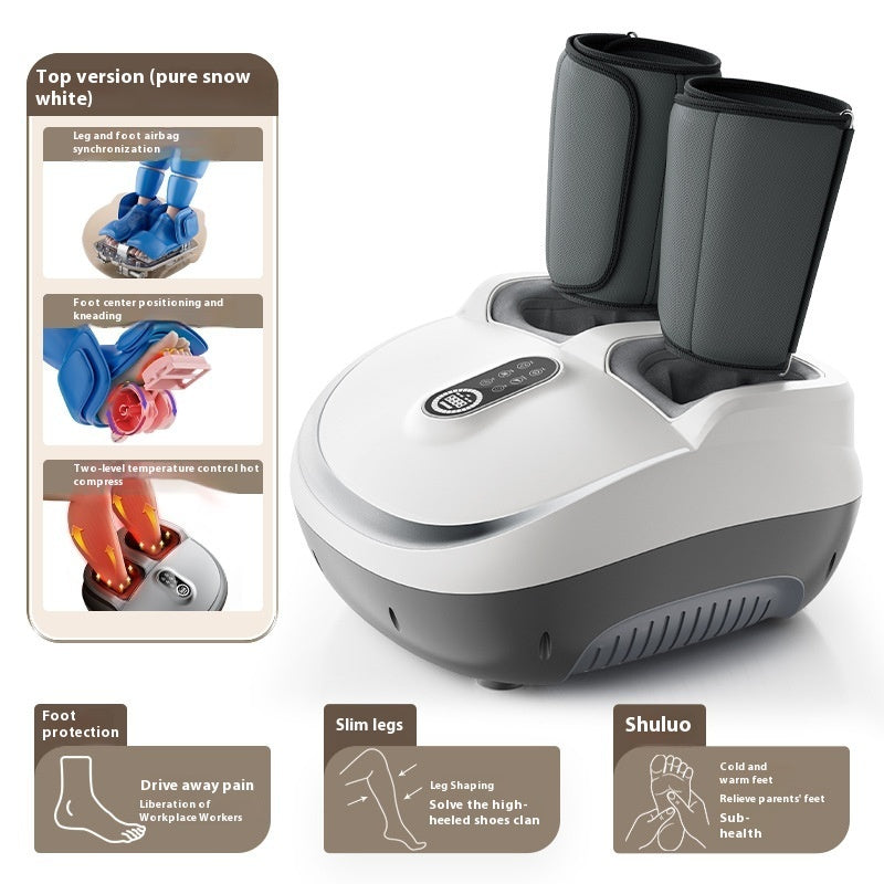 K & S | Fußmassagegerät Elektrisch Vollautomatisch – Shiatsu & Wärmefunktion für Zuhause