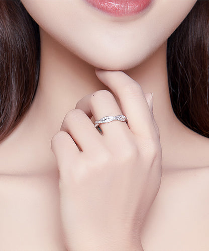 K & S | Silberring 925 Geriffelt – Moderner & Zeitloser Schmuck für Damen & Herren