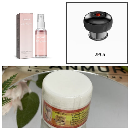 K & S | Elektrisches Vakuum-Massagegerät mit Schröpfen & Guasha - Anti-Cellulite & Körper-Slimming