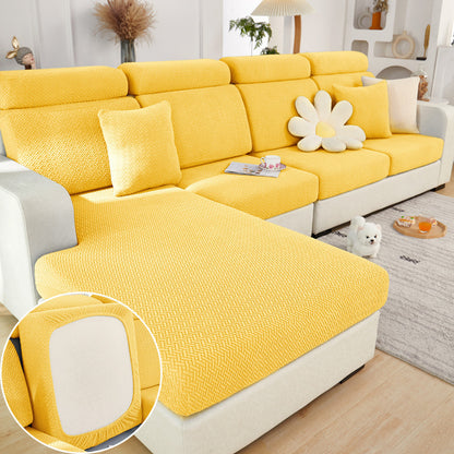 K & S | Sofaüberwurf Elastisch Universell – Waschbarer Stretch Sofabezug für Alle Jahreszeiten