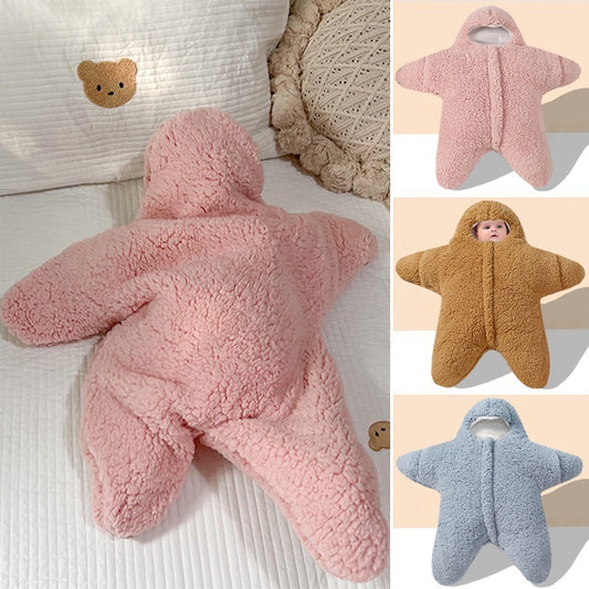 K & S | Baby Schlafsack Winter Lammvelours – Warm, Weich & Sicher für Neugeborene