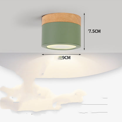 K & S | LED Deckenleuchte – Moderne runde Deckenlampe für Flur, Eingangsbereich & Wohnzimmer