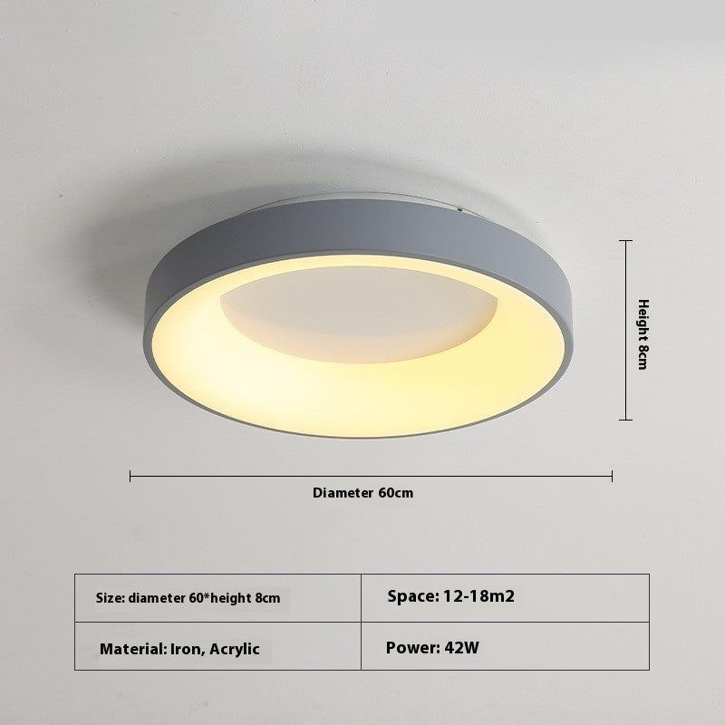 K & S | LED Deckenleuchte – Moderne minimalistische Deckenlampe für Schlafzimmer, Wohnzimmer & Büro