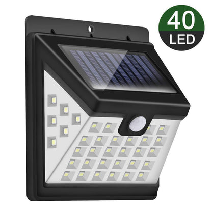 K & S | Solar LED Wandleuchte mit Bewegungssensor – Wasserdichte Außenlampe für Garten & Terrasse