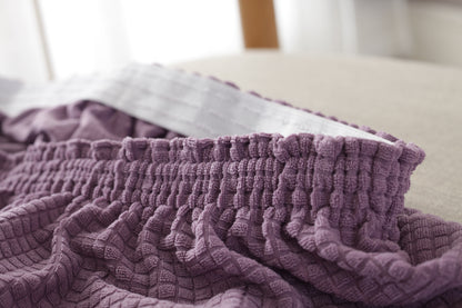 K & S | Sofahusse Wasserfest Polarfleece 1–4 Sitzer – Elastischer & Robuster Sofaüberwurf