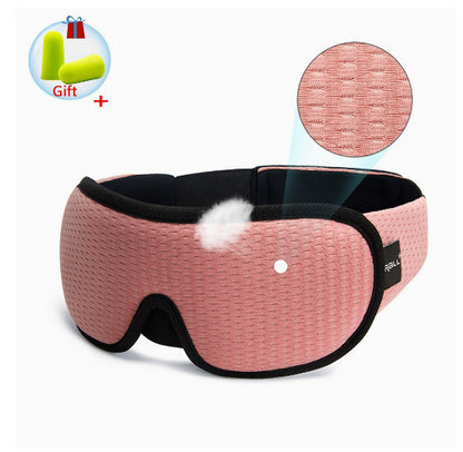 K & S | 3D Schlafmaske Hohlraum Augenmaske – Lichtdicht & Druckfrei für Schlaf & Reisen