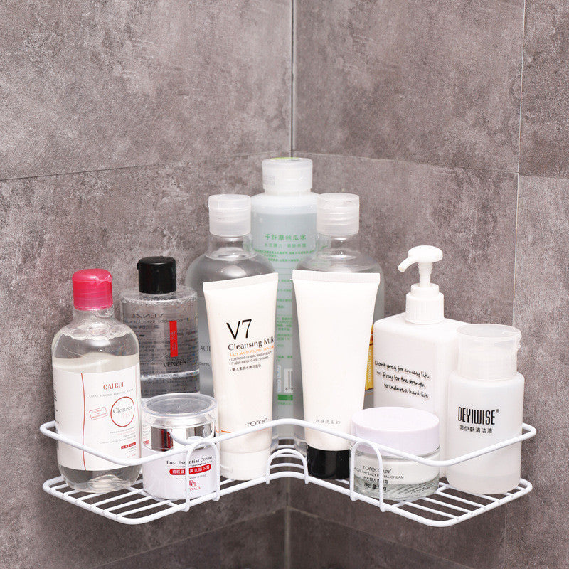 K & S | Eckregal Edelstahl ohne Bohren – Rostfrei & Platzsparend für Bad, Dusche & Küche