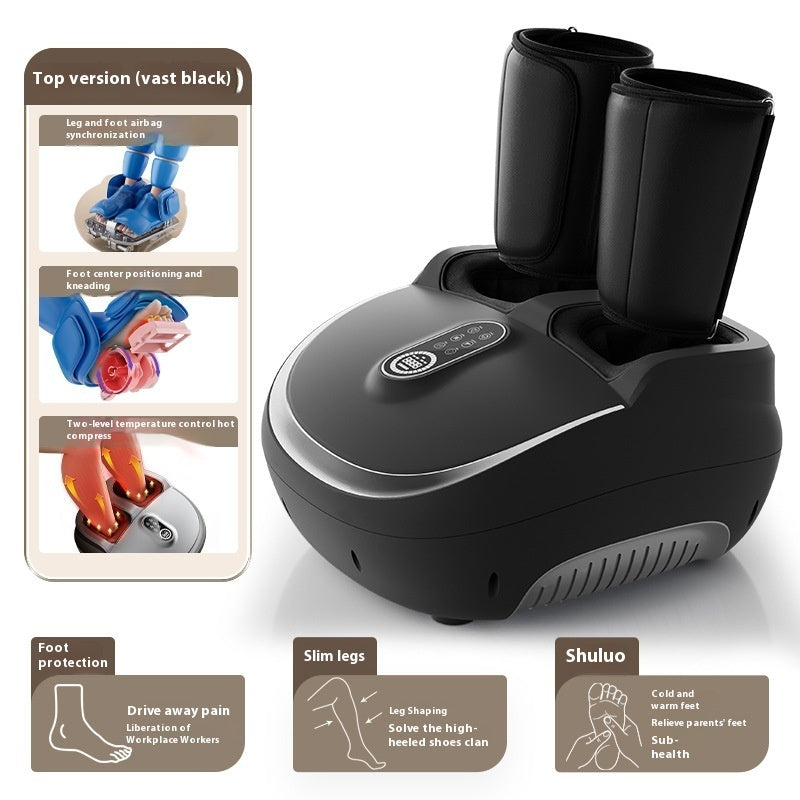 K & S | Fußmassagegerät Elektrisch Vollautomatisch – Shiatsu & Wärmefunktion für Zuhause