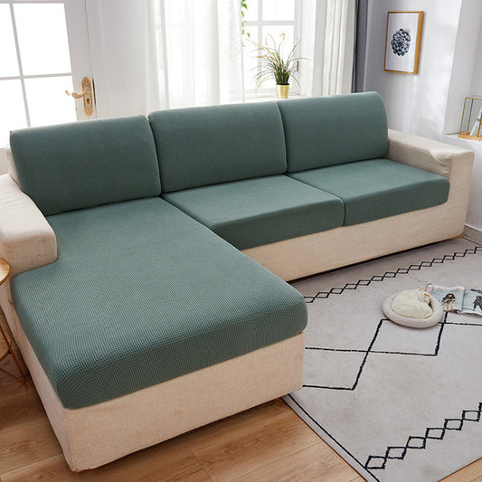 K & S | Sofaüberwurf Elastisch Universell – Pflegeleichter Waschbarer Sofabezug für Couch
