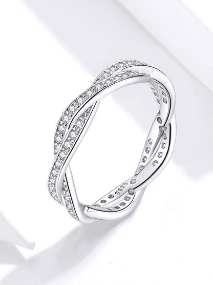 K & S | Silberring 925 Geriffelt – Moderner & Zeitloser Schmuck für Damen & Herren