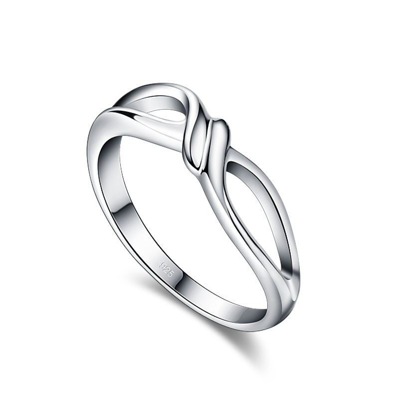 K & S | Damenring 925 Silber Herz Design – Eleganter Schmuck & Romantische Geschenkidee