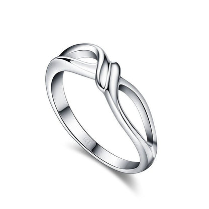 K & S | Damenring 925 Silber Herz Design – Eleganter Schmuck & Romantische Geschenkidee