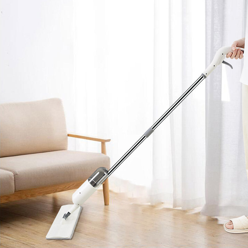 K & S | Flachmopp mit Eimer Selbstreinigend – Mikrofaser Bodenwischer für Haushalt