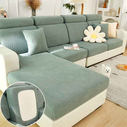 K & S | Sofaüberwurf Elastisch Universell – Waschbarer Stretch Sofabezug für Alle Jahreszeiten