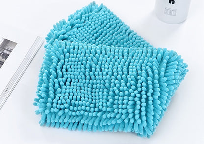 K & S | Ultra Saugfähiges Haustierhandtuch aus Chenille - Weiches & Waschbares Trockentuch für Hunde & Katzen