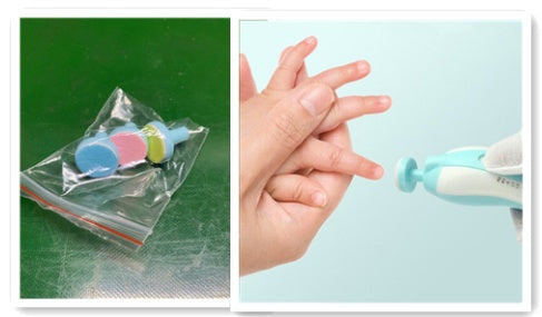 Lysandra – Elektrischer Baby-Nagelschleifer, multifunktional & sanft