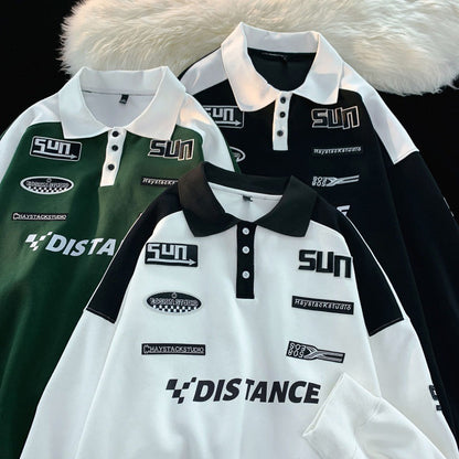 Rockford – Retro Strick Polo Pullover