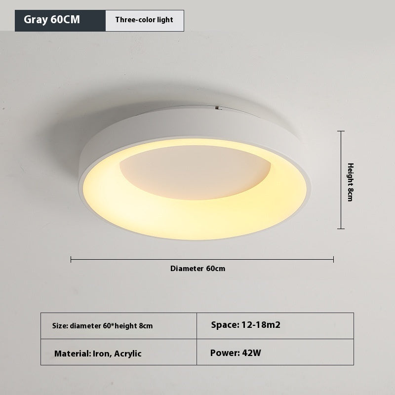 K & S | LED Deckenleuchte – Moderne minimalistische Deckenlampe für Schlafzimmer, Wohnzimmer & Büro