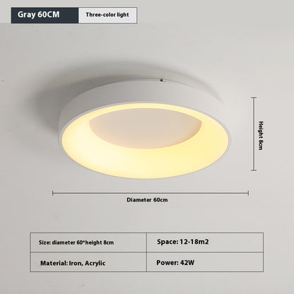 K & S | LED Deckenleuchte – Moderne minimalistische Deckenlampe für Schlafzimmer, Wohnzimmer & Büro