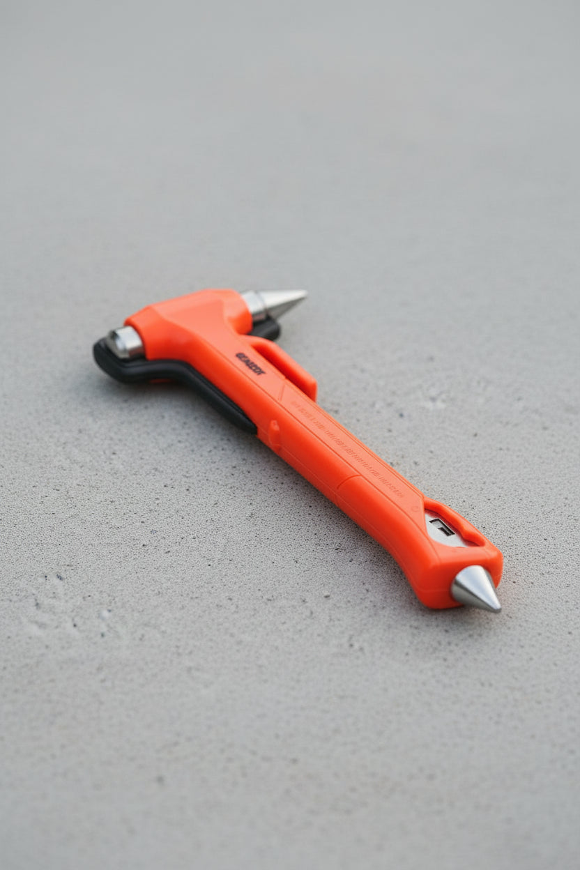 Auto Notfallhammer Premium | Gurtschneider & Fensterbrecher - Generated Image 8