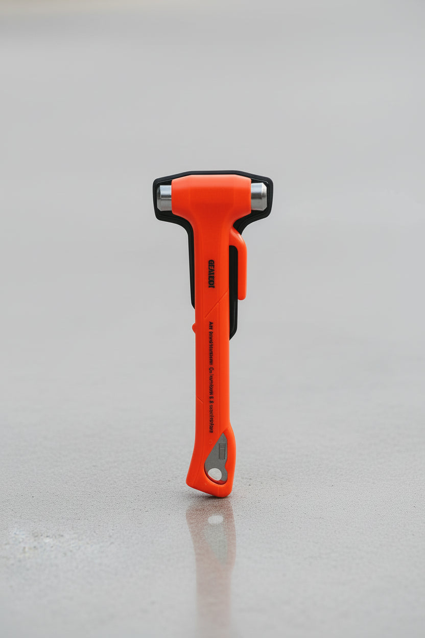 Auto Notfallhammer Premium | Gurtschneider & Fensterbrecher - Generated Image 9