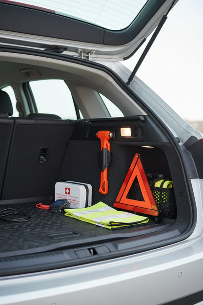 Auto Notfallhammer Premium | Gurtschneider & Fensterbrecher - Generated Image 11