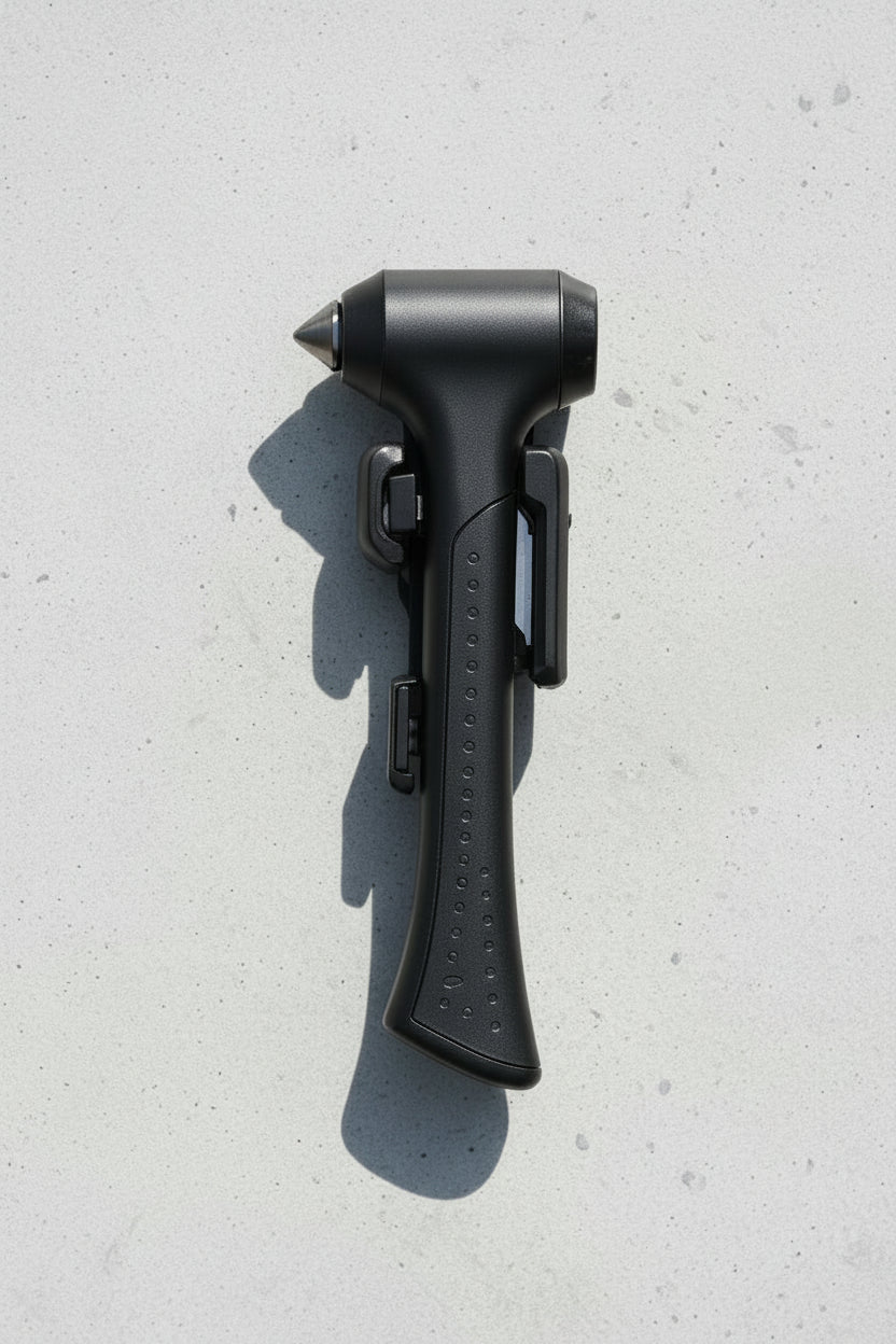 Auto Notfallhammer Premium | Gurtschneider & Fensterbrecher - Generated Image 1