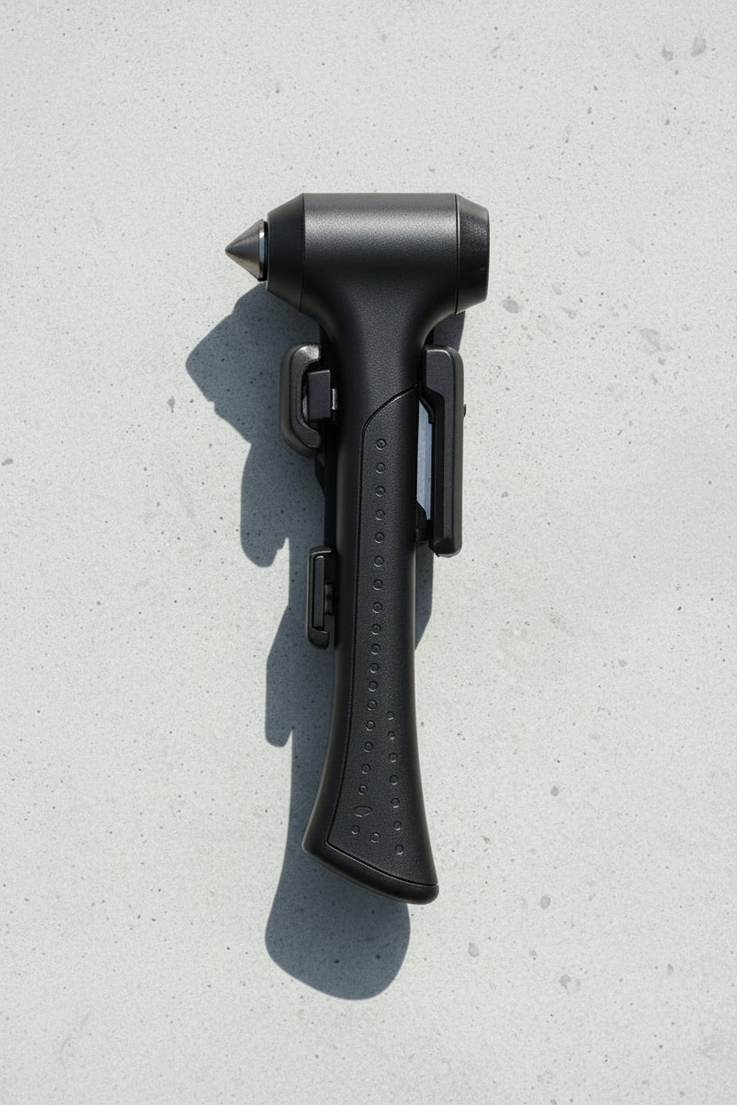 Auto Notfallhammer Premium | Gurtschneider & Fensterbrecher - Generated Image 2