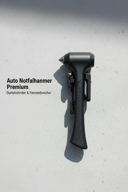 Auto Notfallhammer Premium | Gurtschneider & Fensterbrecher - Generated Image 3