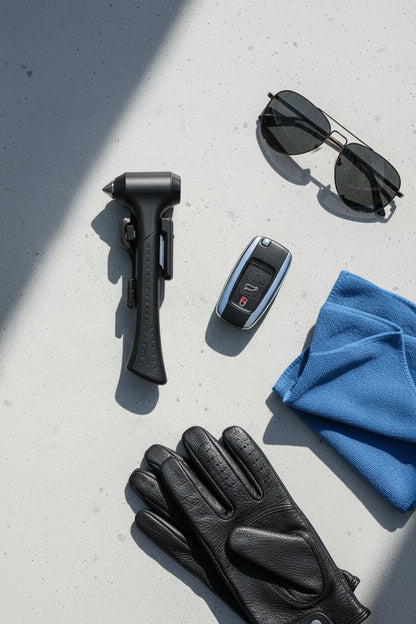 Auto Notfallhammer Premium | Gurtschneider & Fensterbrecher - Generated Image 4