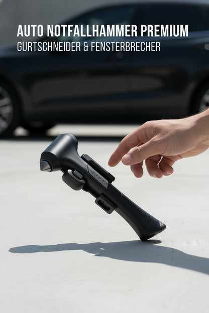 Auto Notfallhammer Premium | Gurtschneider & Fensterbrecher - Generated Image 6