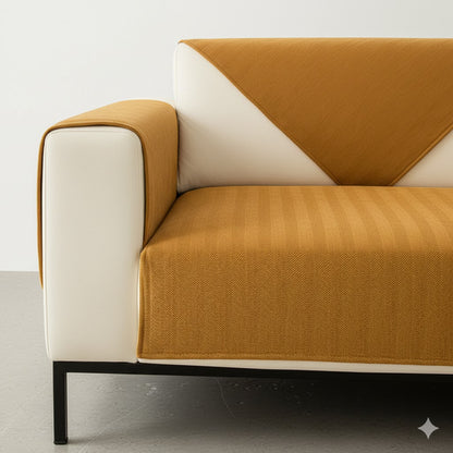 Premium Sofa-Schoner Chenille | Waschbar & Rutschfest