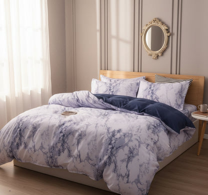 Elegante Bettwäsche Set 4-teilig | Marmor Design - Generated Image 27