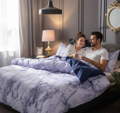 Elegante Bettwäsche Set 4-teilig | Marmor Design - Generated Image 29