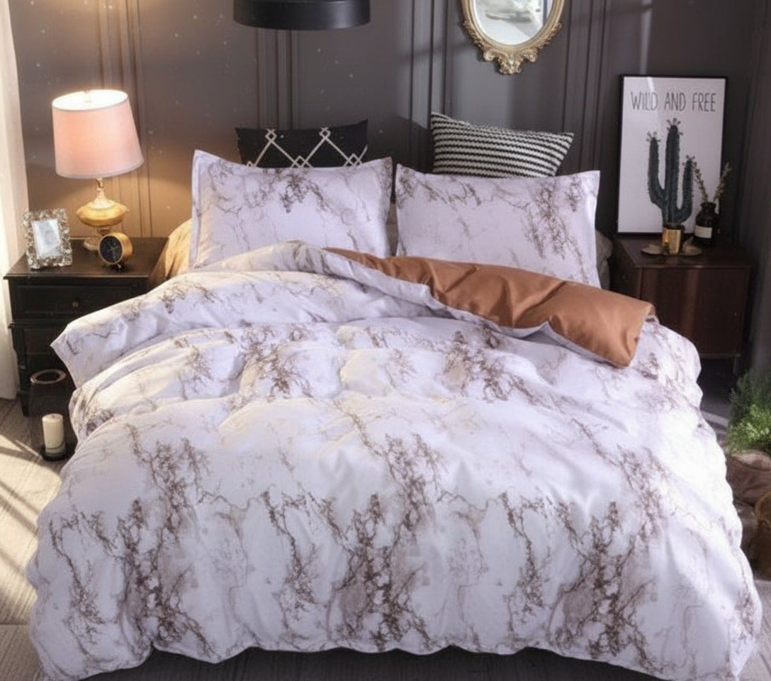 Elegante Bettwäsche Set 4-teilig | Marmor Design - Generated Image 15