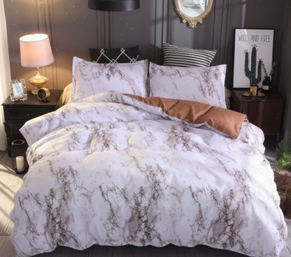 Elegante Bettwäsche Set 4-teilig | Marmor Design - Generated Image 15