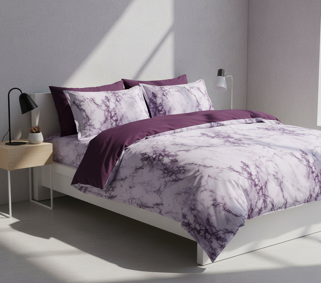 Elegante Bettwäsche Set 4-teilig | Marmor Design - Generated Image 7