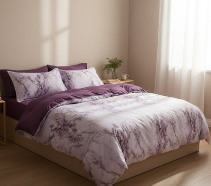 Elegante Bettwäsche Set 4-teilig | Marmor Design - Generated Image 9