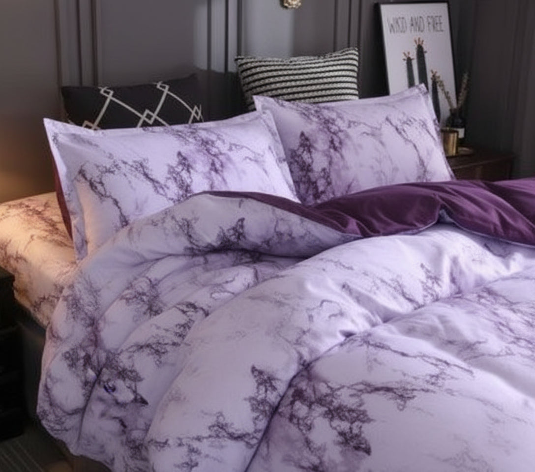 Elegante Bettwäsche Set 4-teilig | Marmor Design - Generated Image 10