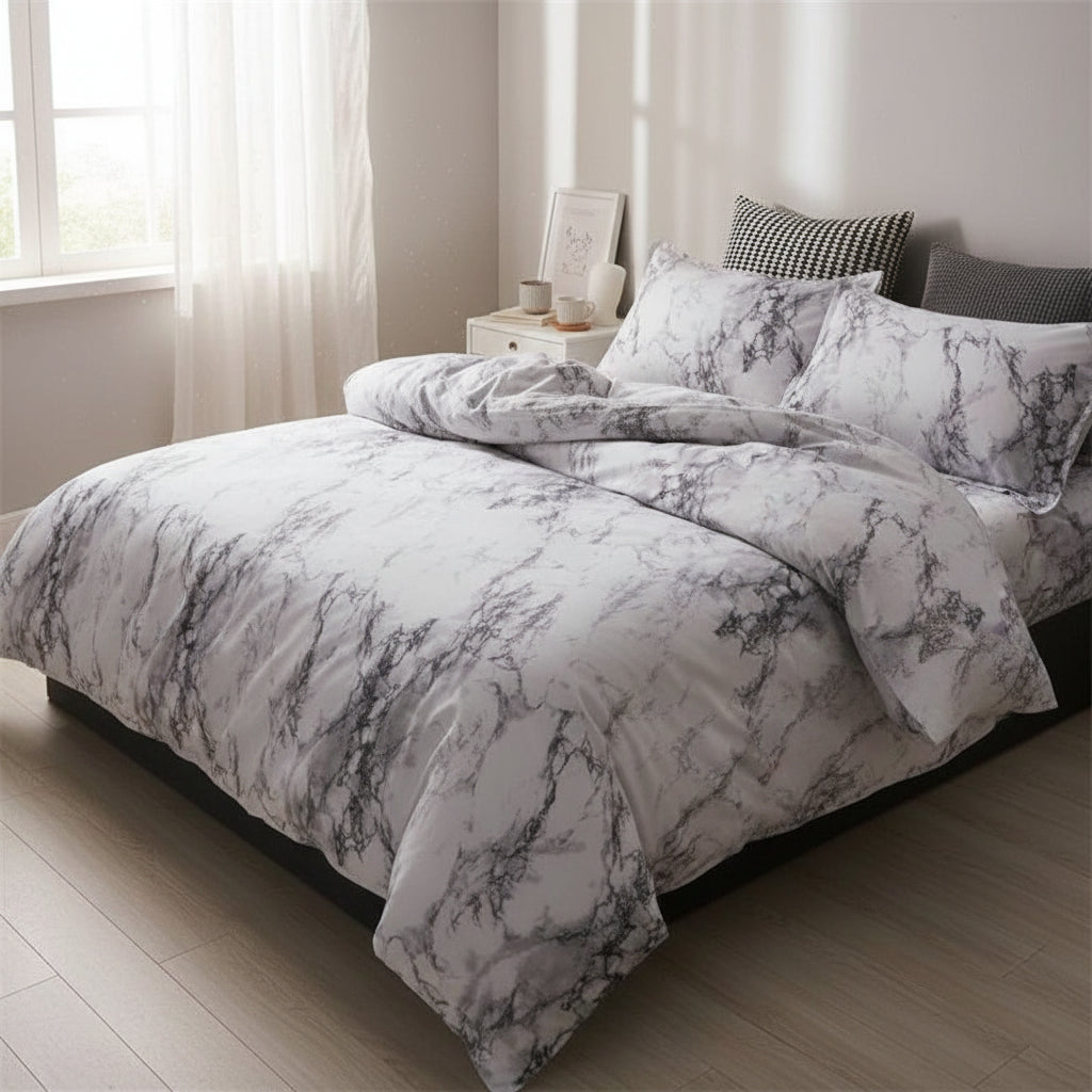 Elegante Bettwäsche Set 4-teilig | Marmor Design - Generated Image 21