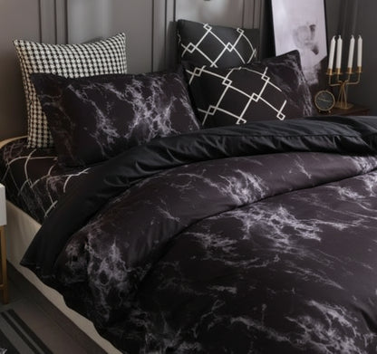 Elegante Bettwäsche Set 4-teilig | Marmor Design - Generated Image 4