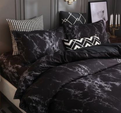 Elegante Bettwäsche Set 4-teilig | Marmor Design - Generated Image 6