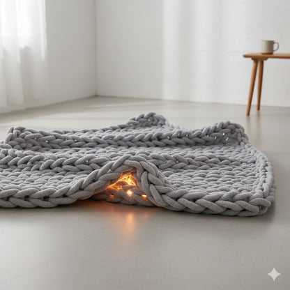 Chunky Knit Chenille Decke | Weich & Kuschelig