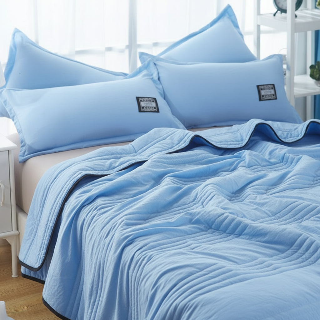 Kühlende Sommerdecke für heiße Nächte | Leicht - Generated Image 22