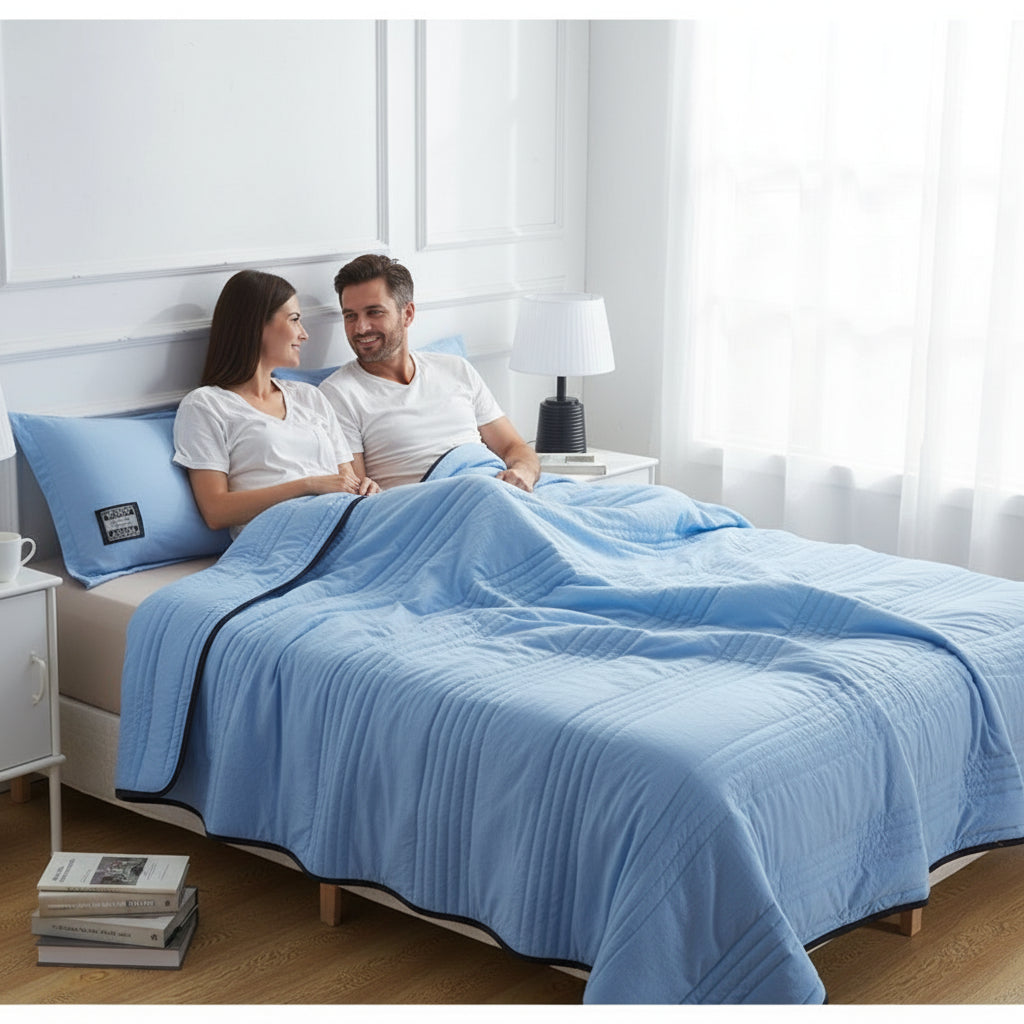 Kühlende Sommerdecke für heiße Nächte | Leicht - Generated Image 23