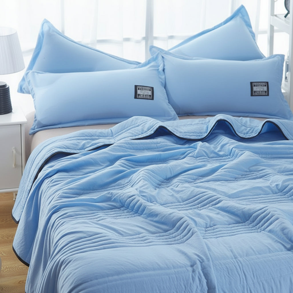 Kühlende Sommerdecke für heiße Nächte | Leicht - Generated Image 24