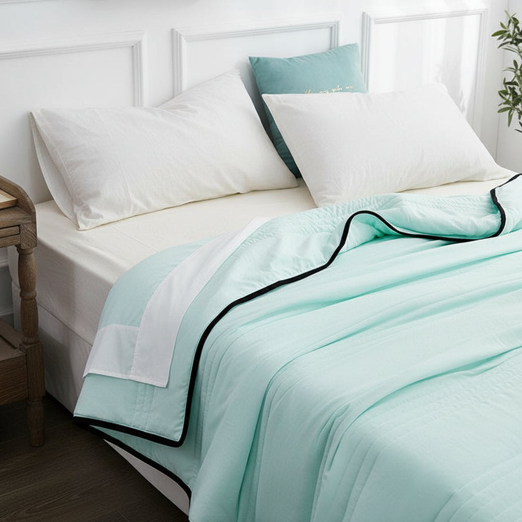 Kühlende Sommerdecke für heiße Nächte | Leicht - Generated Image 10