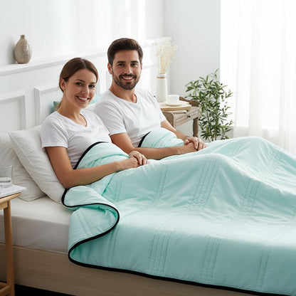 Kühlende Sommerdecke für heiße Nächte | Leicht - Generated Image 11